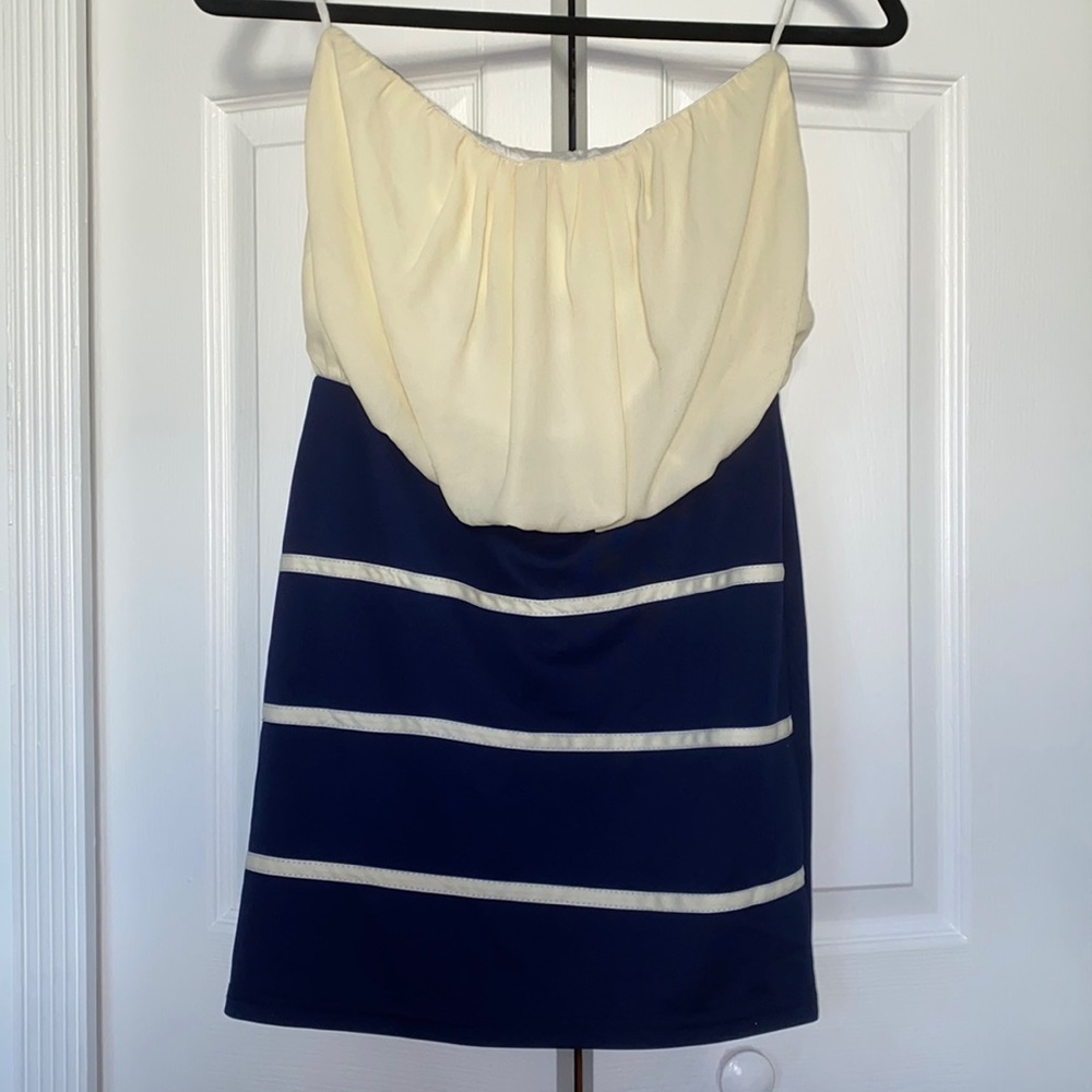 Strapless Mini Dress